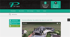 Desktop Screenshot of phvbois.com